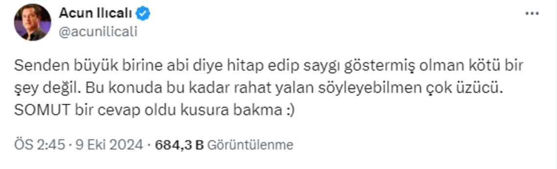 Acun Ilıcalı ve Gökhan Dinç arasındaki'Abi' tartışması gündem oldu