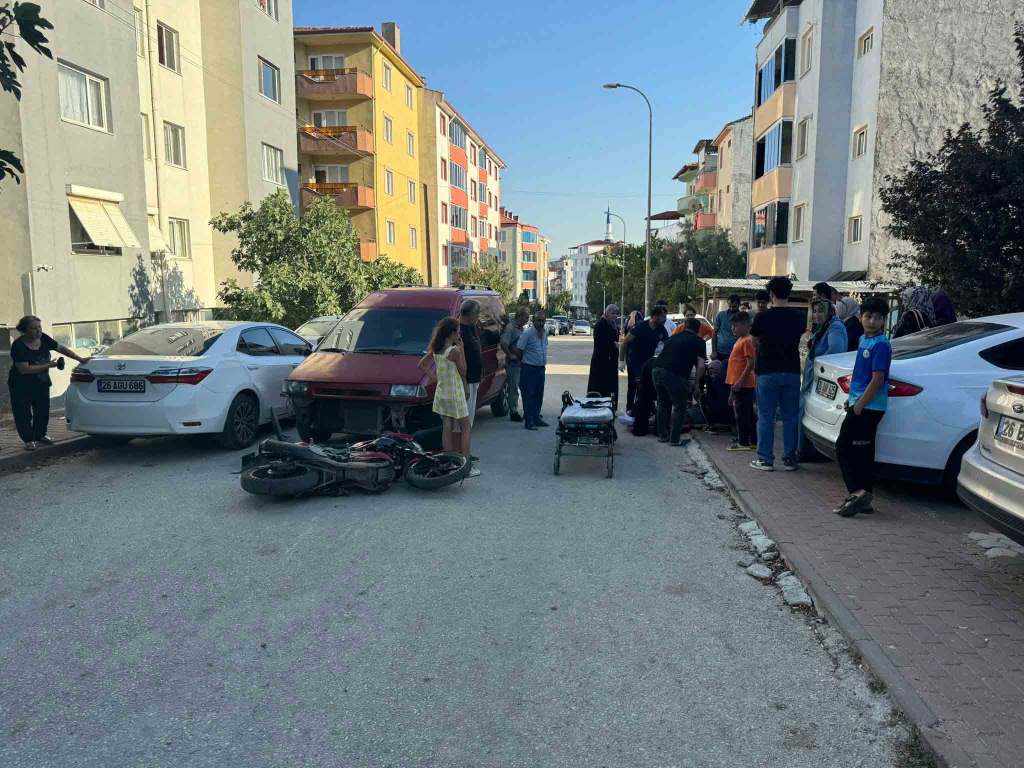 Bilecik’te meydana gelen trafik kazasında 1 kişi yaralandı