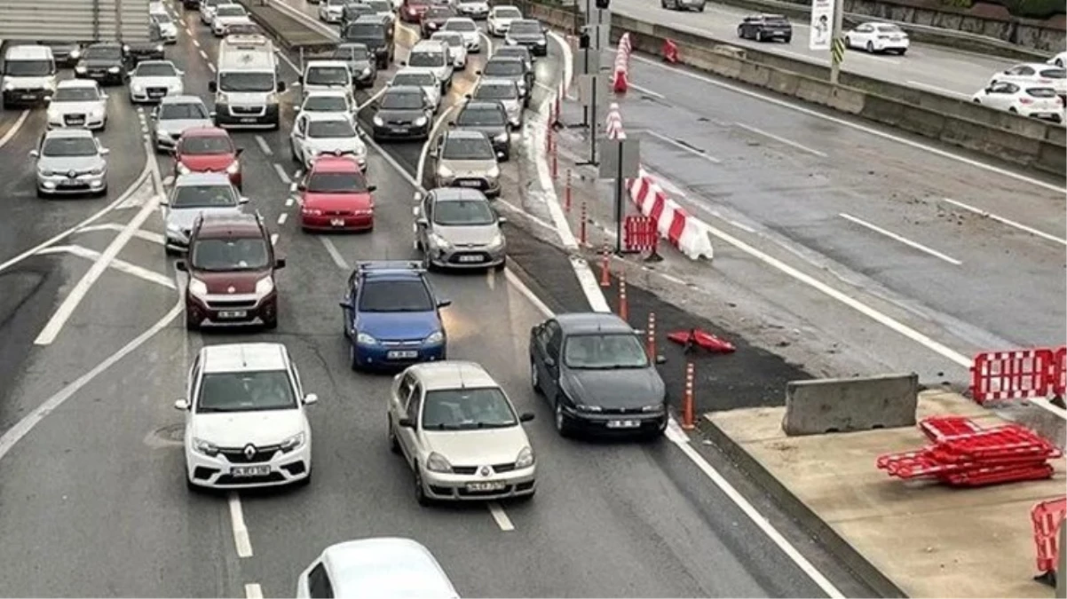 İstanbul’da 90 gün yol çalışması. 2 şeride düşürülecek