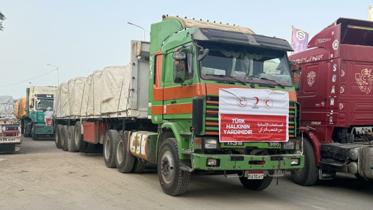 ‘İyilik Gemisi’nin taşıdığı yardımlar Gazze’ye ulaştı