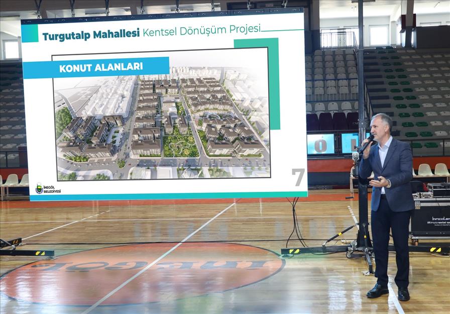 İnegöl Belediyesi Turgutalp Mahallesinde