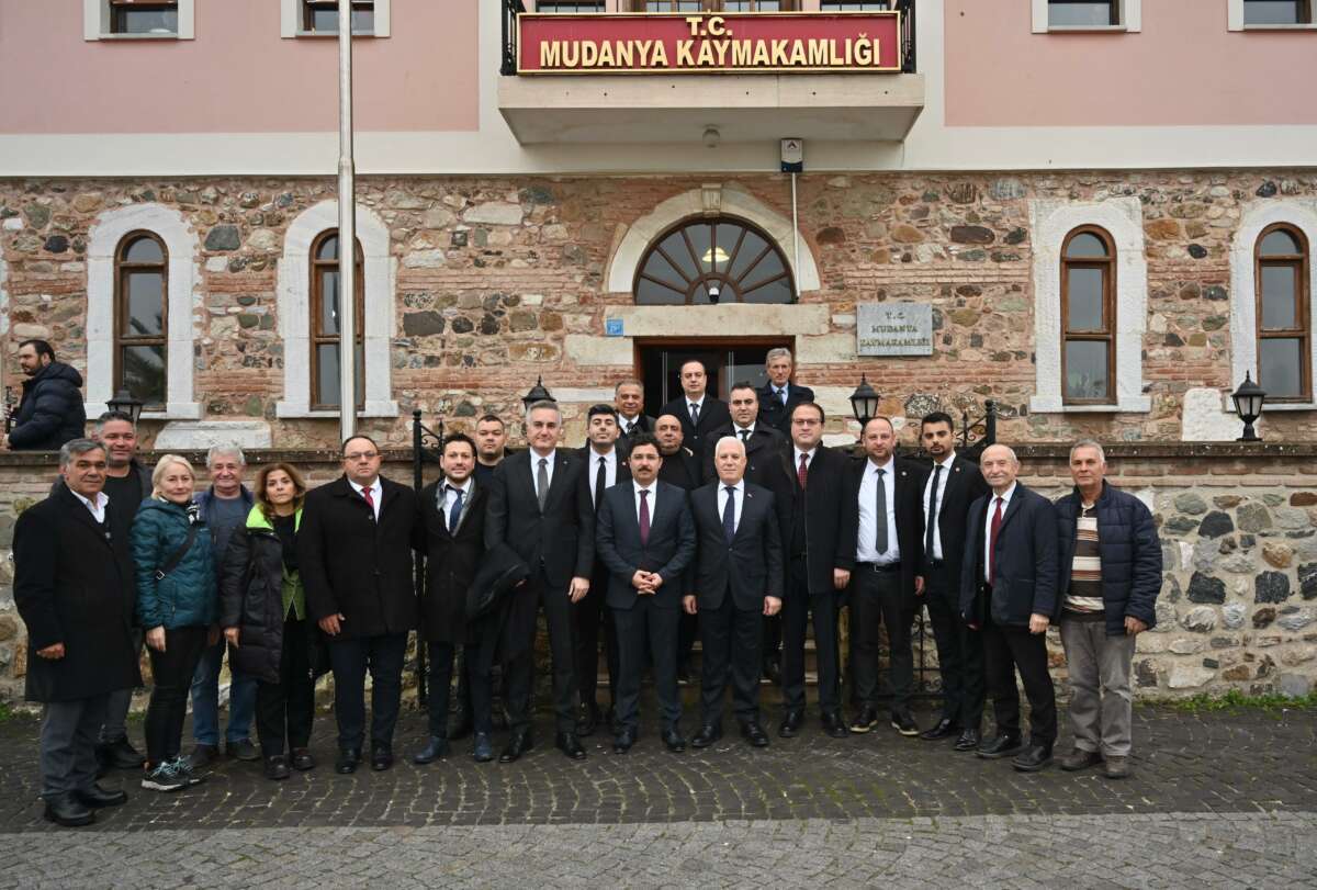 Başkan Bozbey; Mudanya için çalışacağız