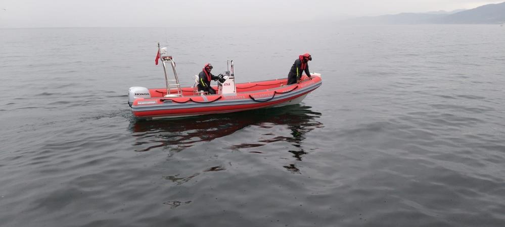 Bursa'nın Mudanya ilçesinde sahildeki