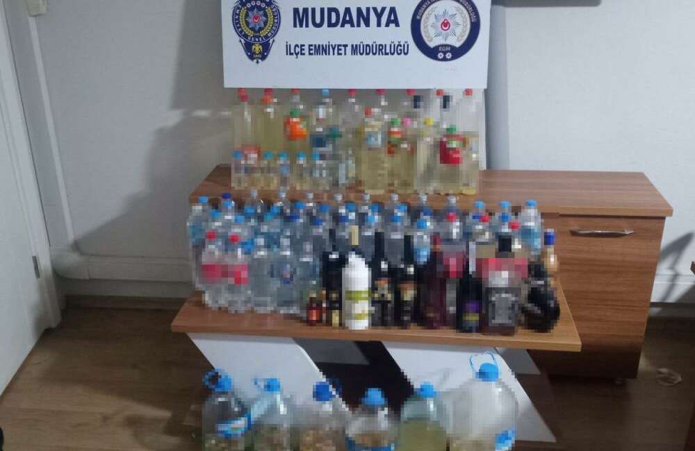 Bursa'nın Mudanya ilçesinde yılbaşı