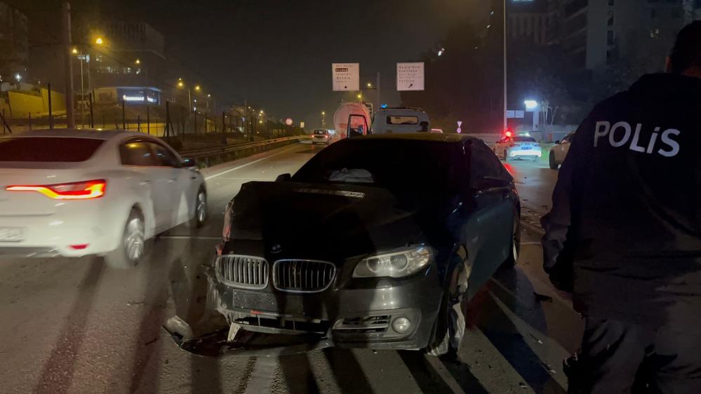 Sanayi Caddesi üzerinde ters