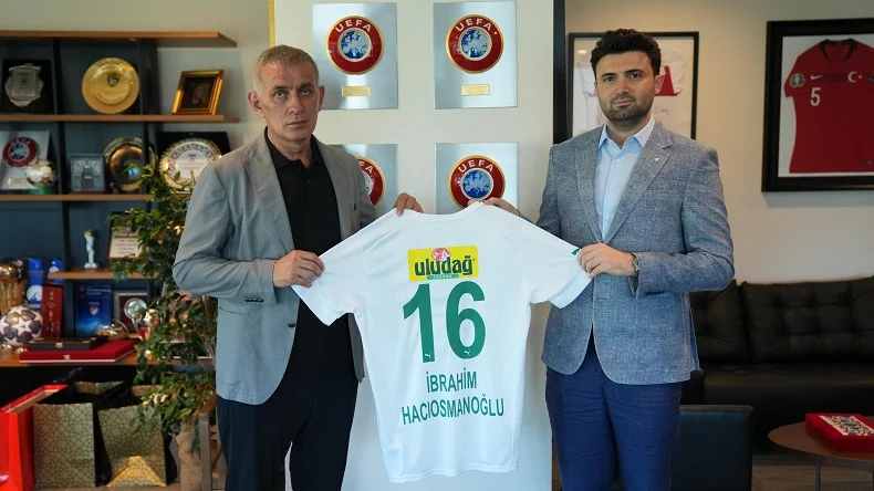 Bursaspor Başkanı Enes Çelik,