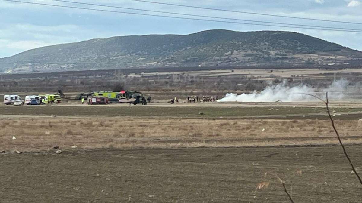 Isparta’da Askeri Helikopter Düştü: 5 Şehidimiz var