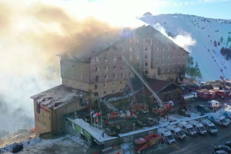 Kartalkaya'daki otel yangınına ilişkin