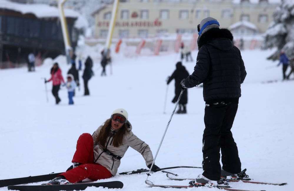 Yerli ve yabancı turistlerin