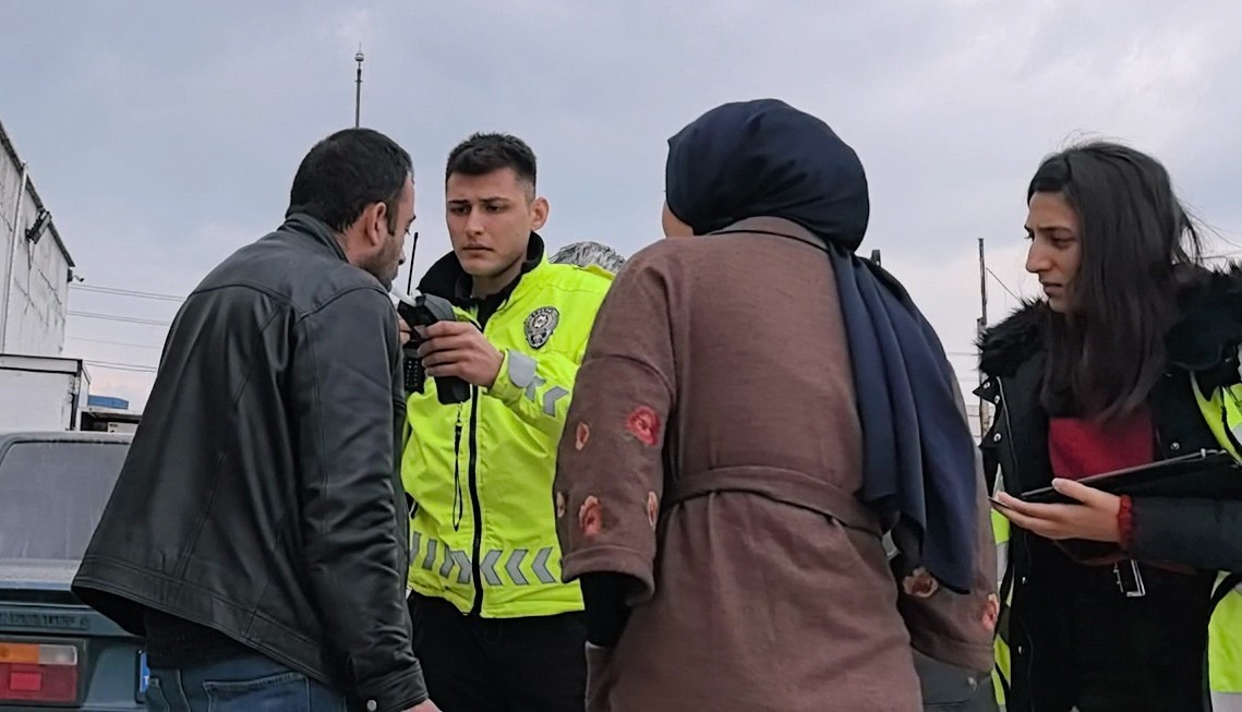 Yakıt almaya gelen alkollü sürücüye ceza yağdı