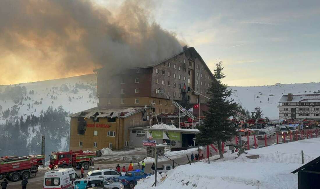 Bolu’nun Kartalkaya Kayak Merkezi’nde