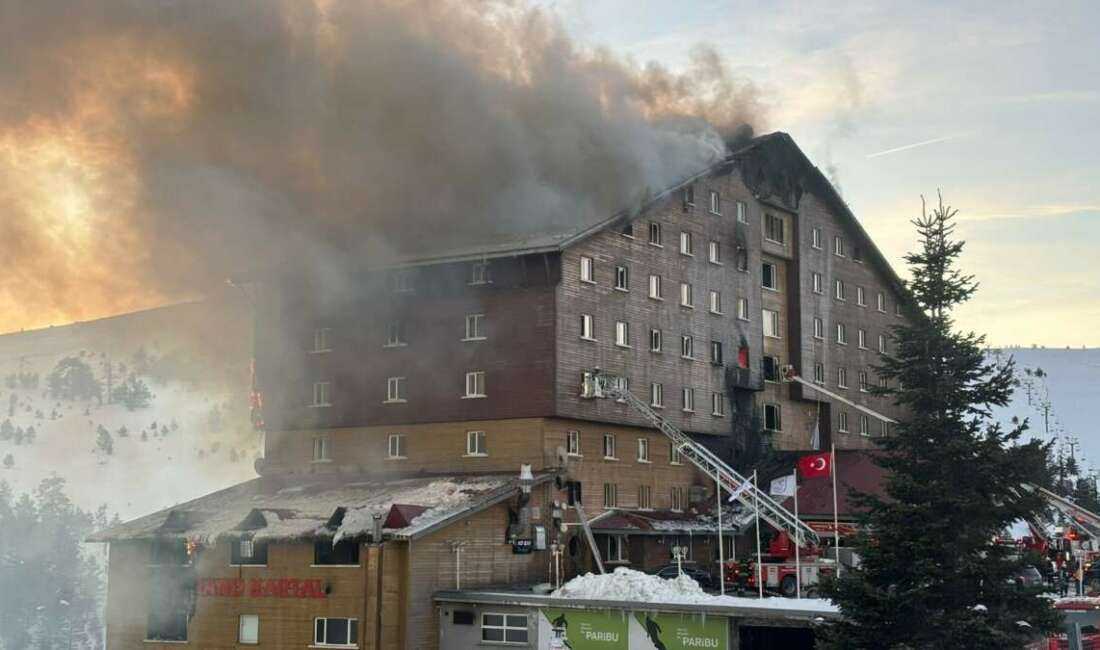 Bolu Kartalkaya'daki otel yangınında