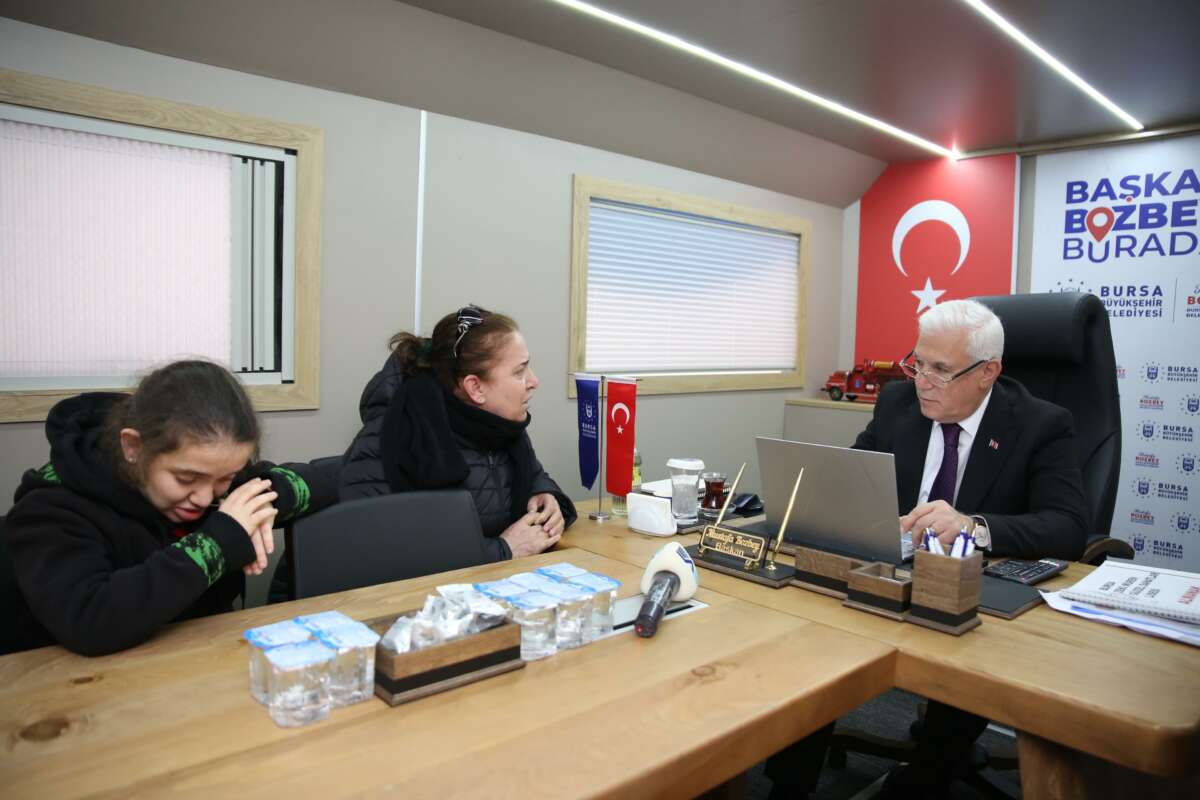 Başkan Bozbey, çözüm için Piremir Mahallesi’nde!