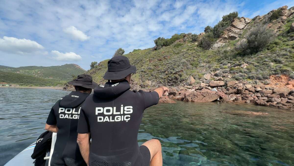 Ayvacık açıklarında 9 kaçak göçmenin öldüğü bot faciasında kayıp çocuk 2’nci günde aranıyor