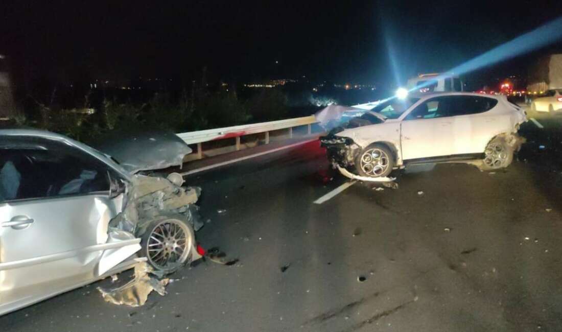 Gebze-Orhangazi-İzmir Otoyolu Orhangazi yakınlarında