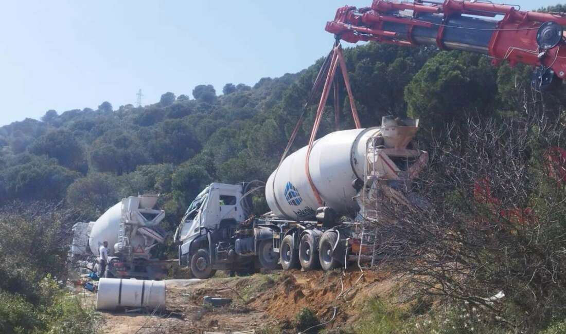 Bursa'nın Gemlik ilçesinde sürücüsünün