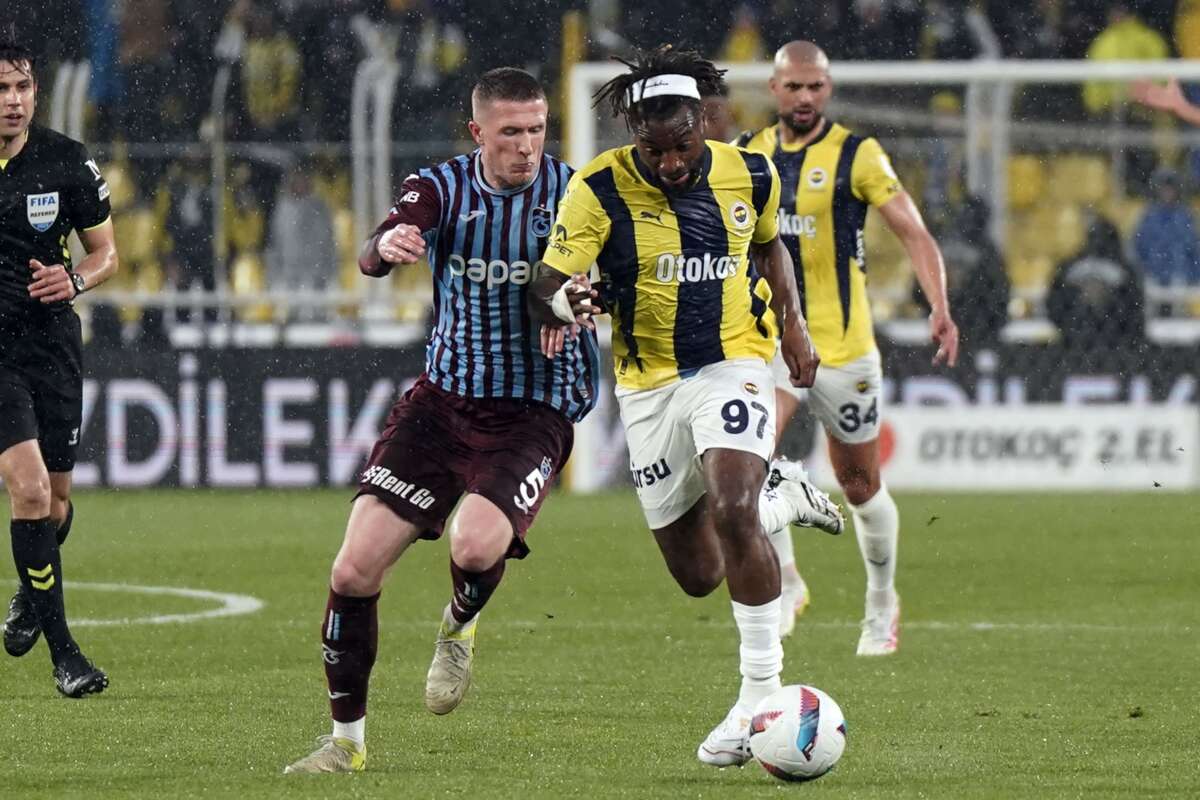 Fenerbahçe Trabzonspor’u 4-1 mağlup etti