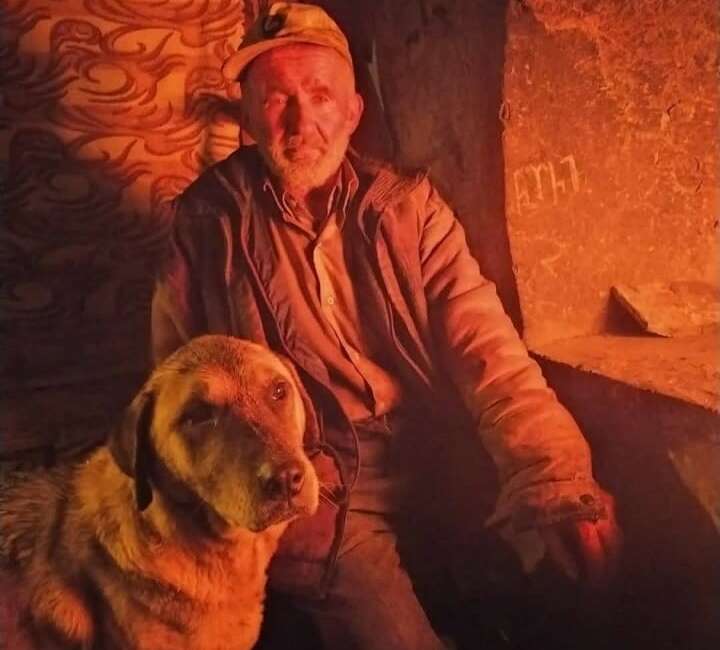 Bursa'nın Orhaneli ilçesinde köpeği