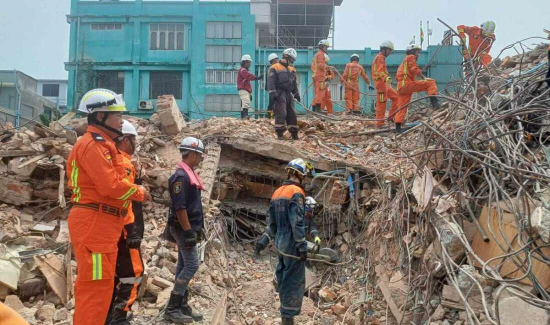 Güney Asya ülkesi Myanmar'da