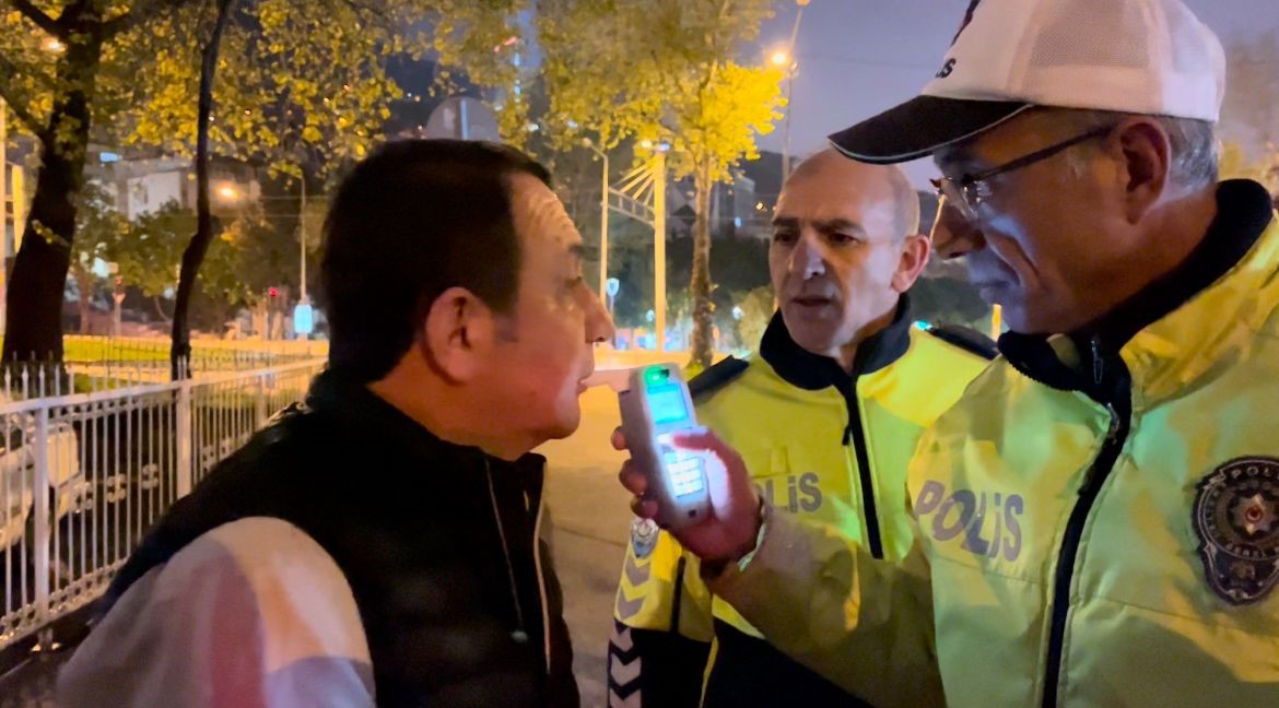Rüyası gerçek oldu: Ehliyetsiz ve alkollü yakalandı