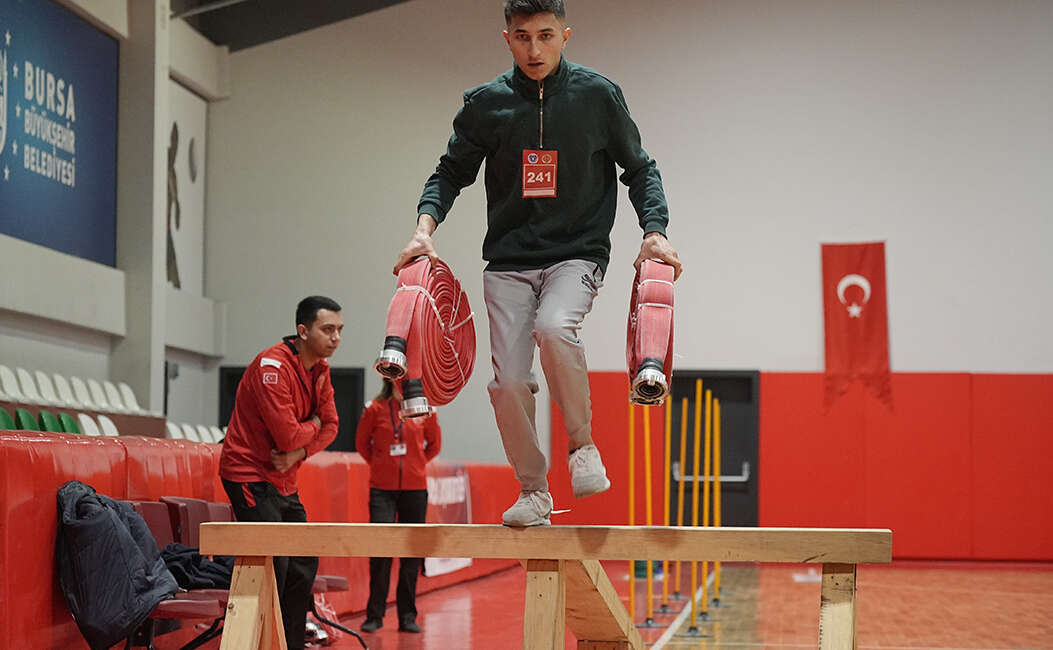 Bursa'da itfaiye eri alımı