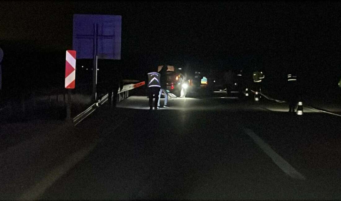 Sivas'ta otogara giderken jandarmayı