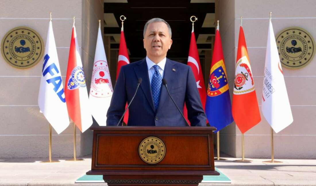 İçişleri Bakanı Ali Yerlikaya: