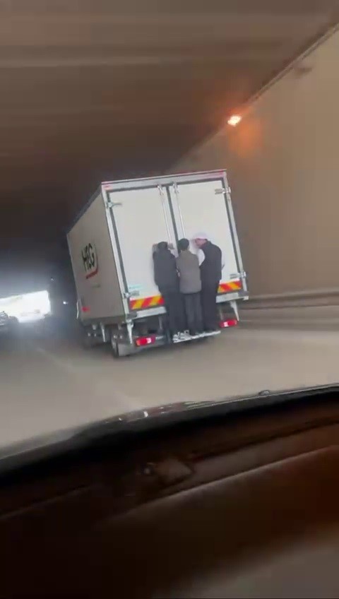Bursa’da Tehlikeli yolculuk